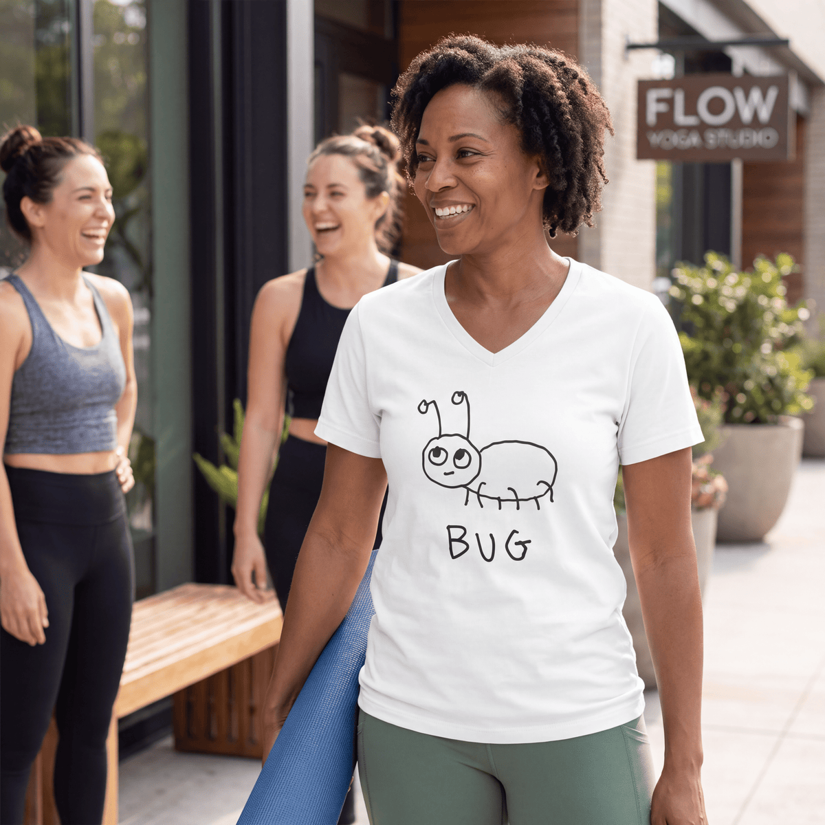 Bug - V-neck Tee