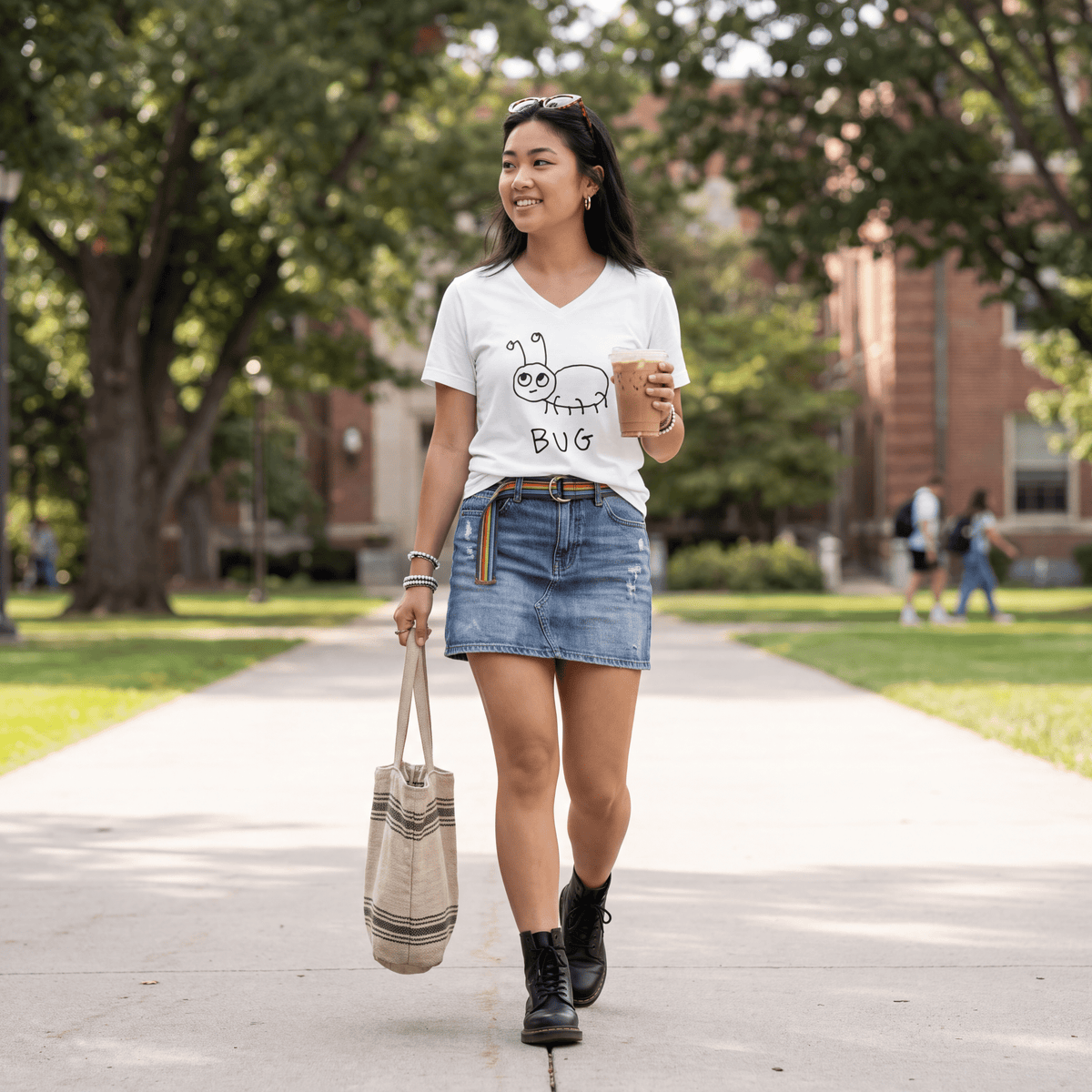 Bug - V-neck Tee