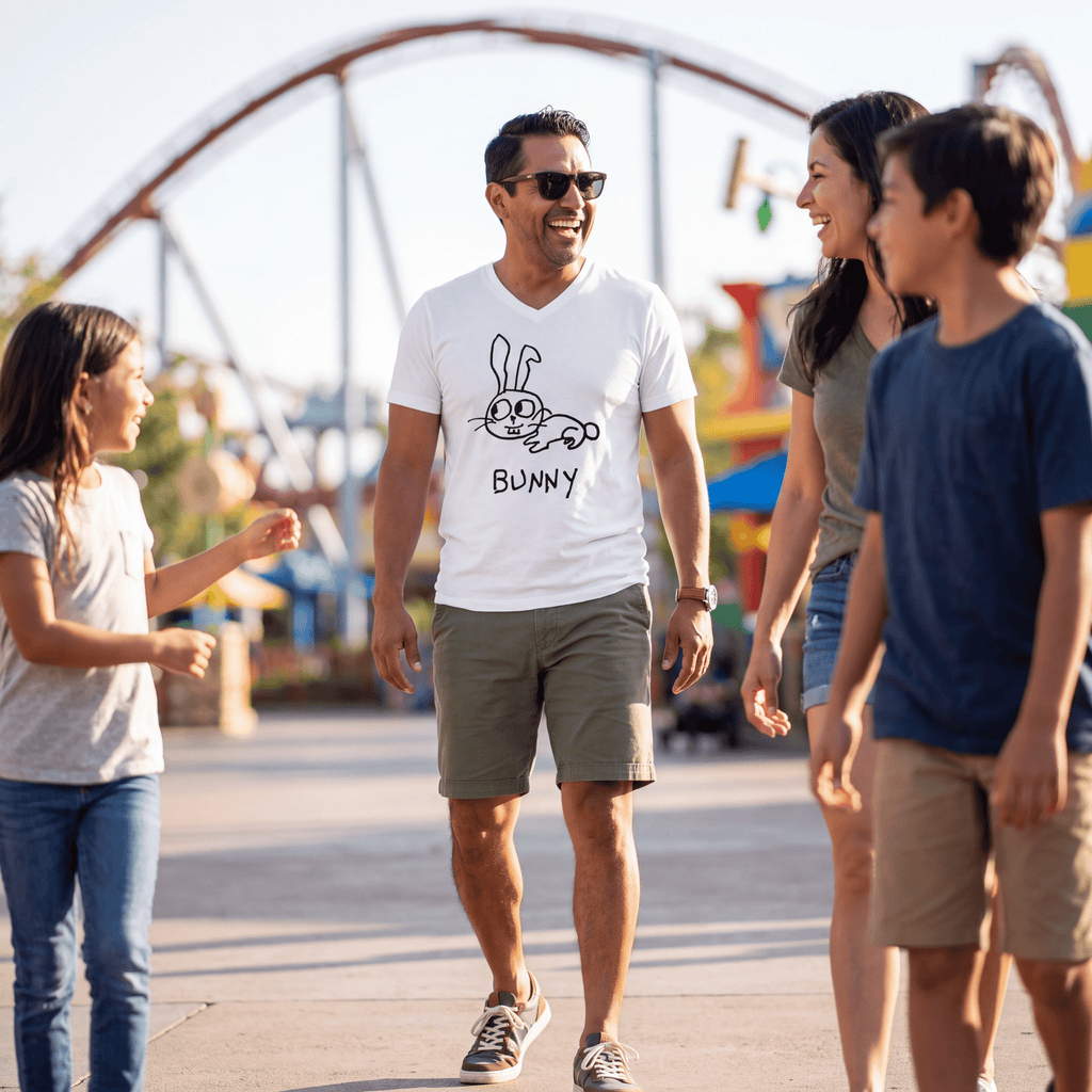 Bunny - V-neck Tee
