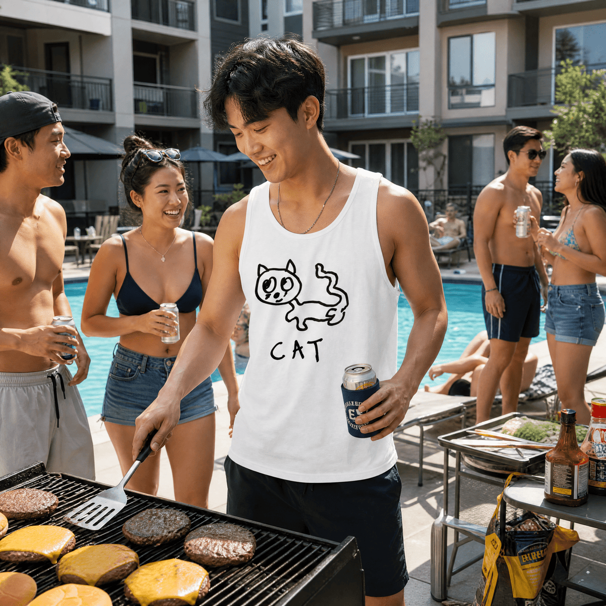 Cat - Tank Top