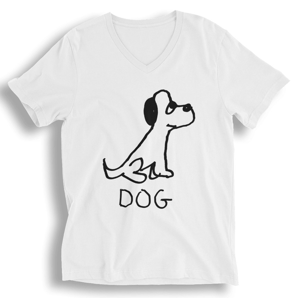 Dog - V-neck Tee