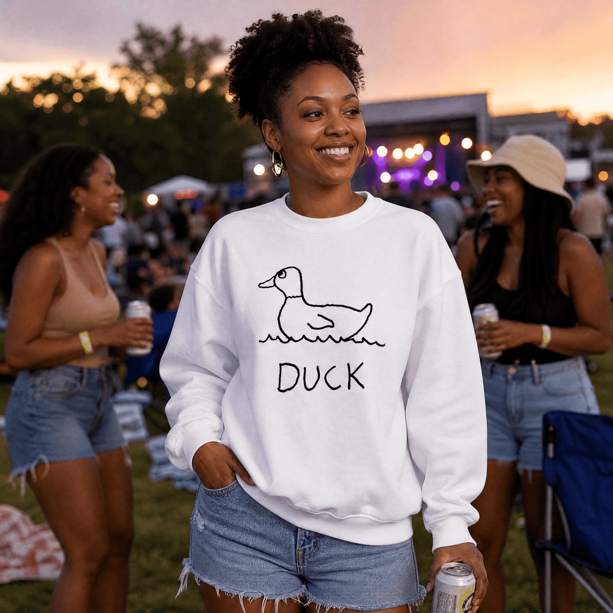 Duck - Crewneck Sweatshirt
