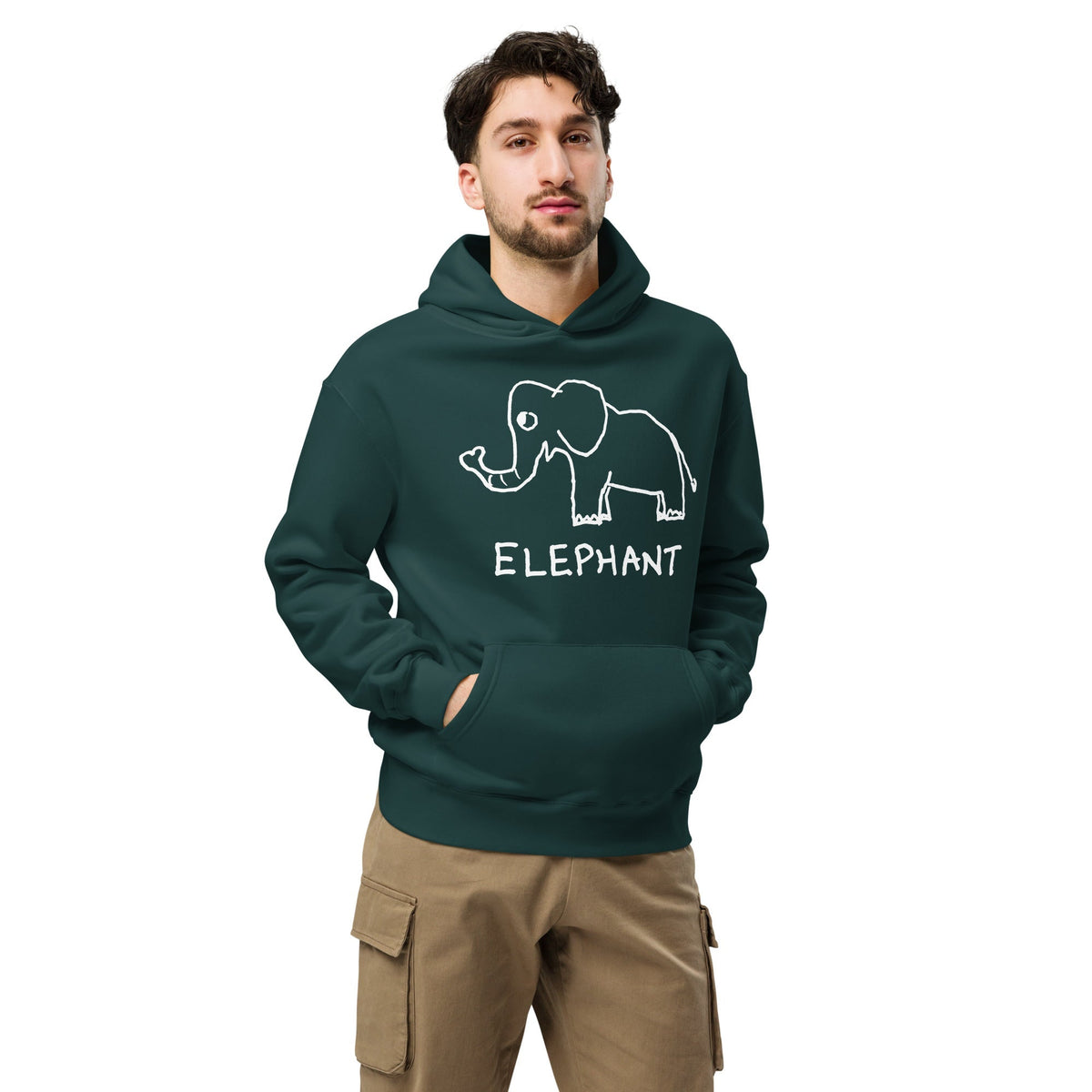 Fall Collection - Elephant - Premium Hoodie