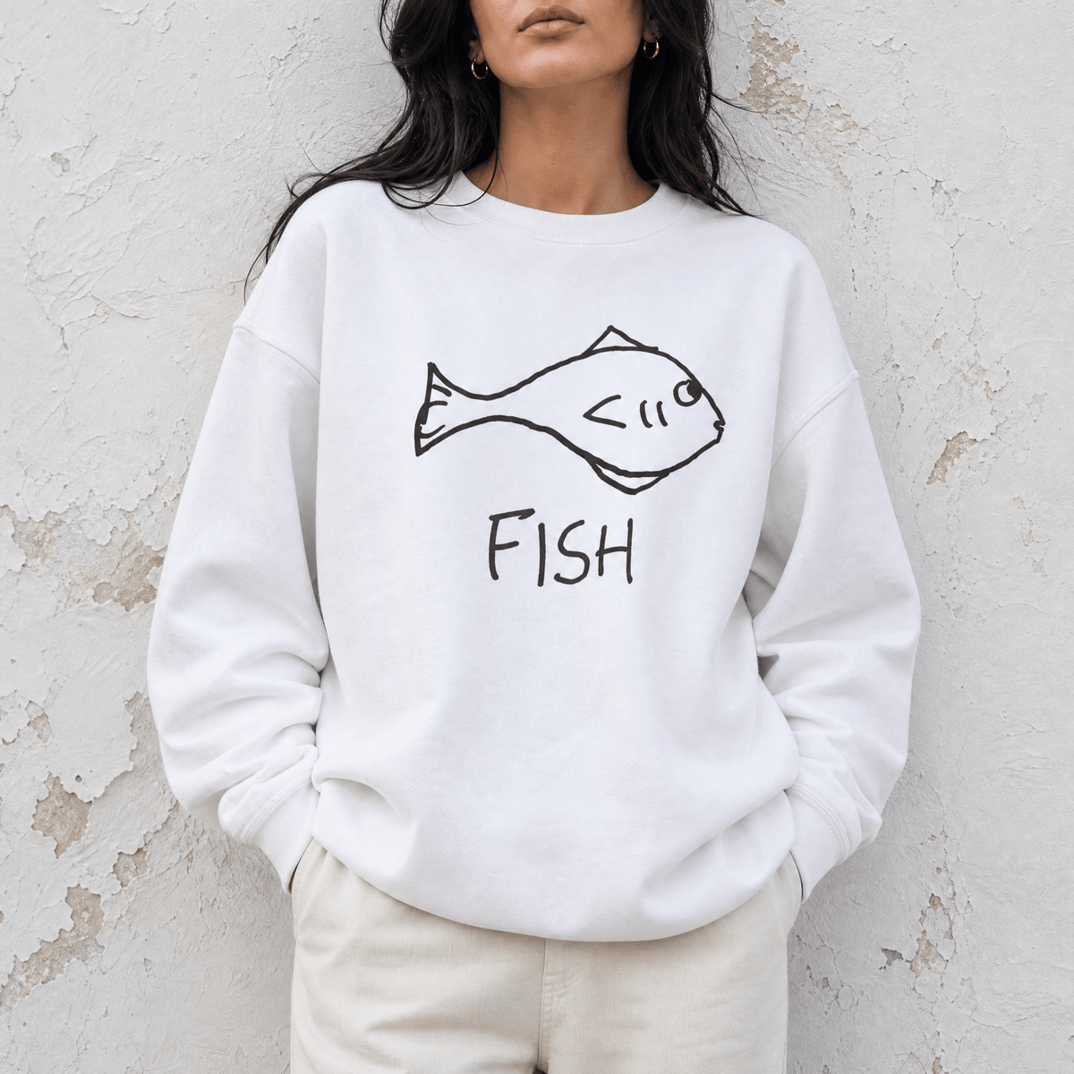 Fish - Crewneck Sweatshirt