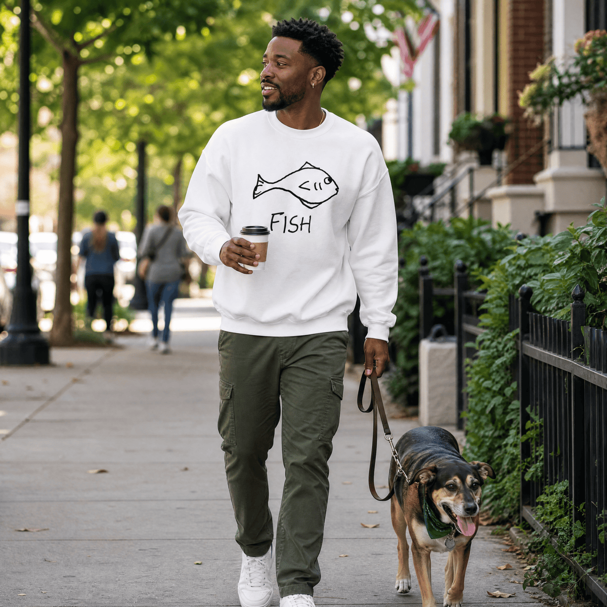 Fish - Crewneck Sweatshirt