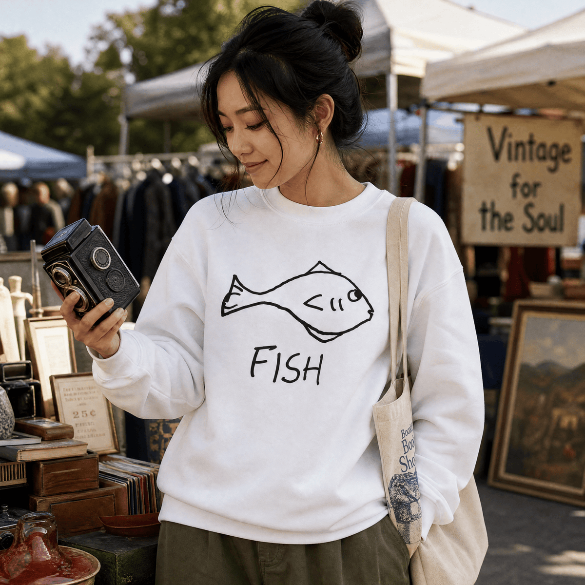 Fish - Crewneck Sweatshirt