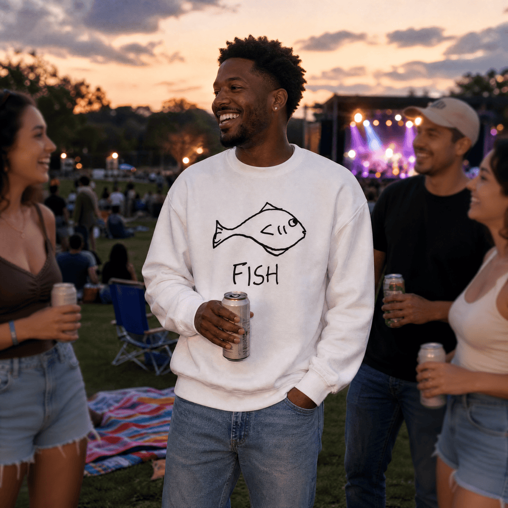 Fish - Crewneck Sweatshirt