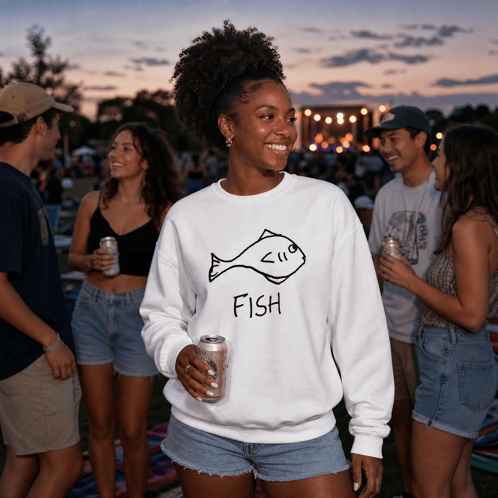 Fish - Crewneck Sweatshirt