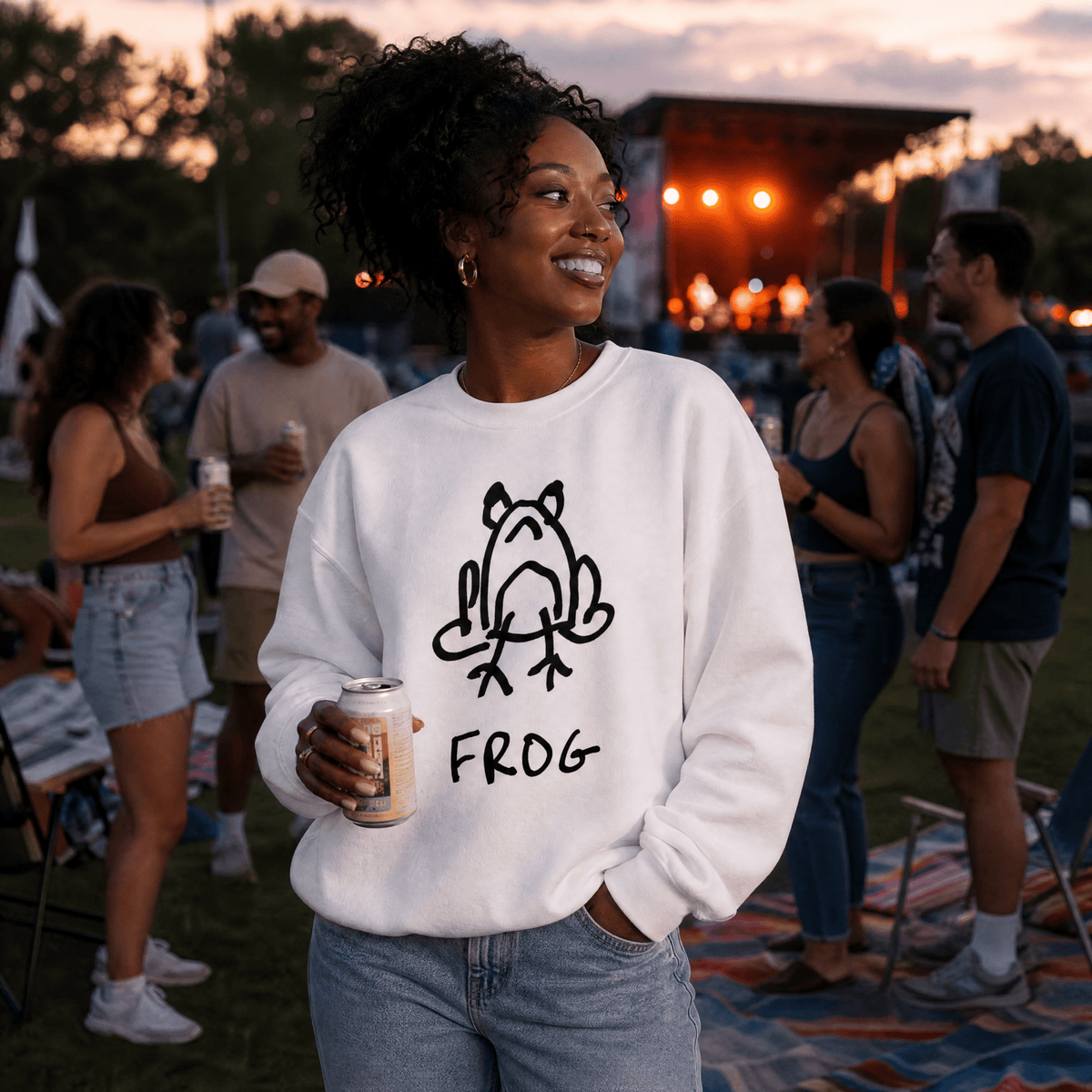 Frog - Crewneck Sweatshirt