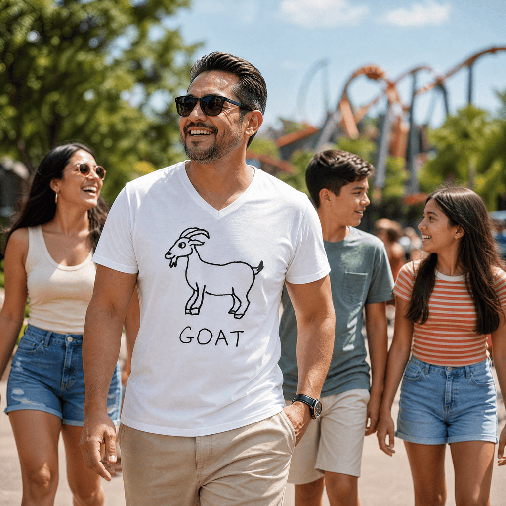 Goat - V-neck Tee