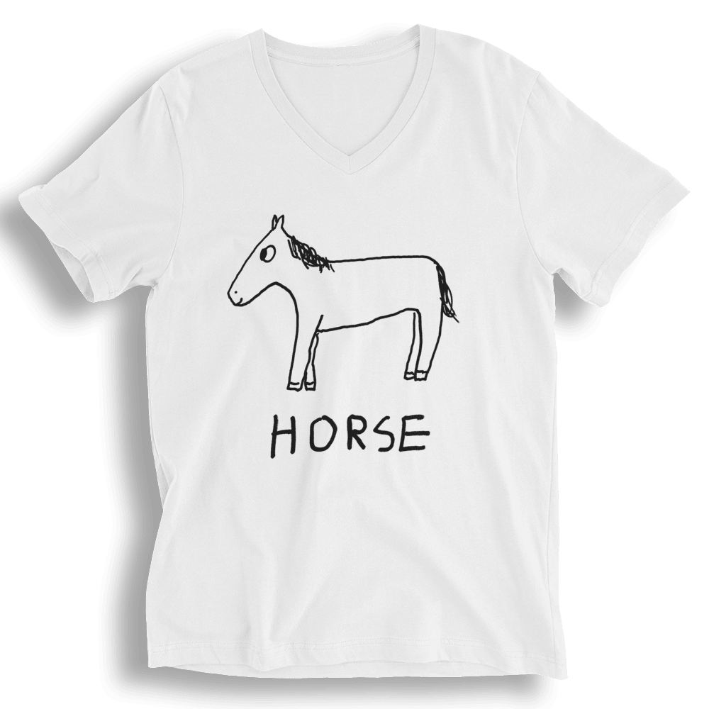 Horse - V-neck Tee