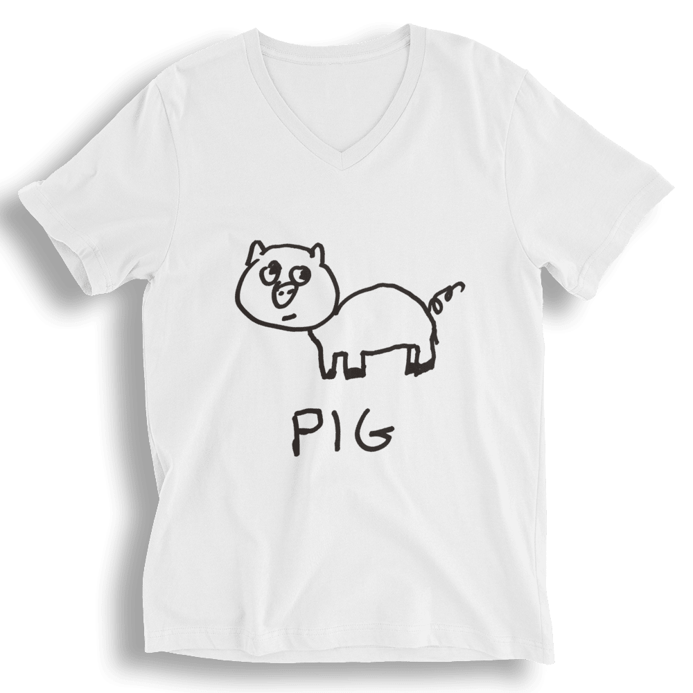 Pig - V-neck Tee
