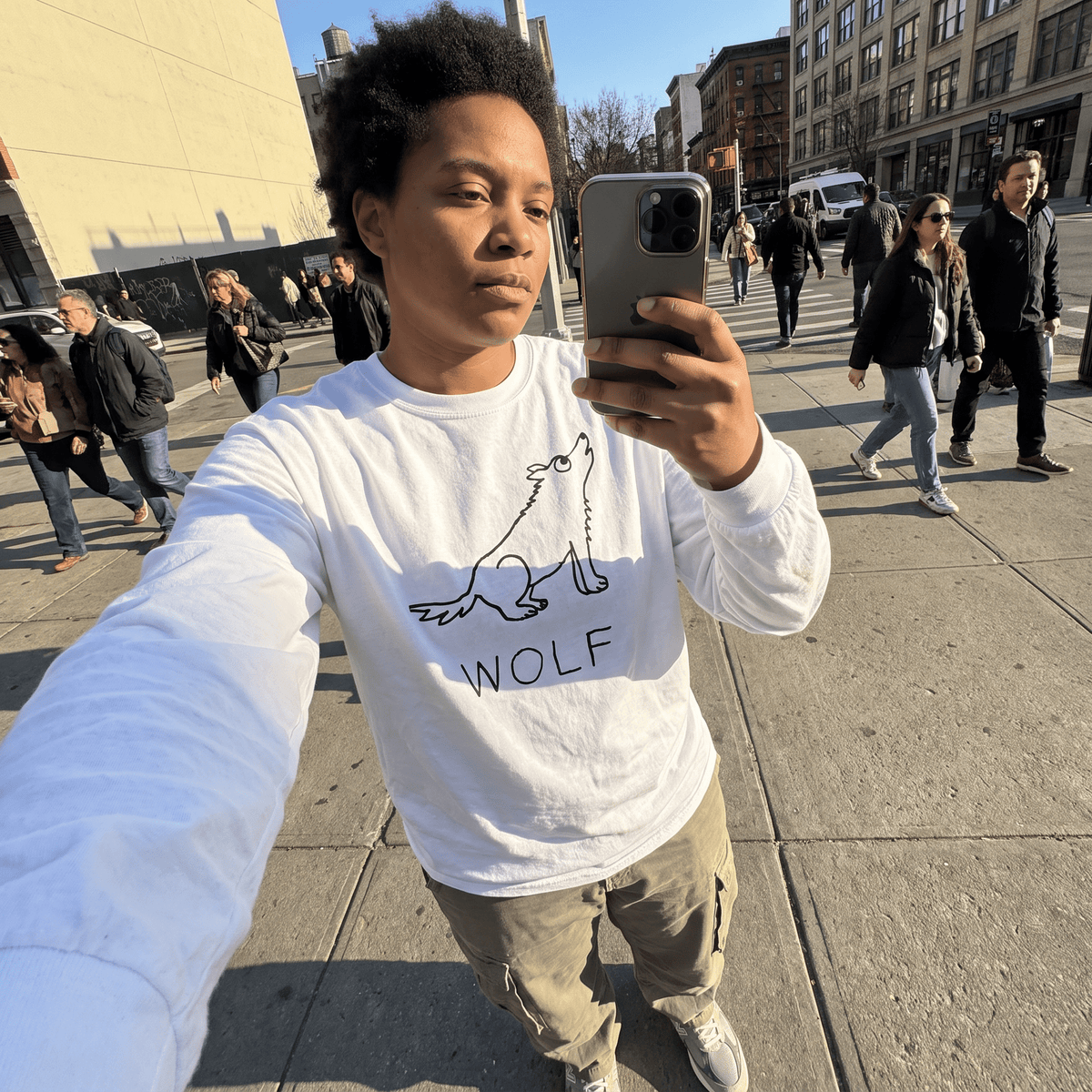 Wolf - Long Sleeve Tee