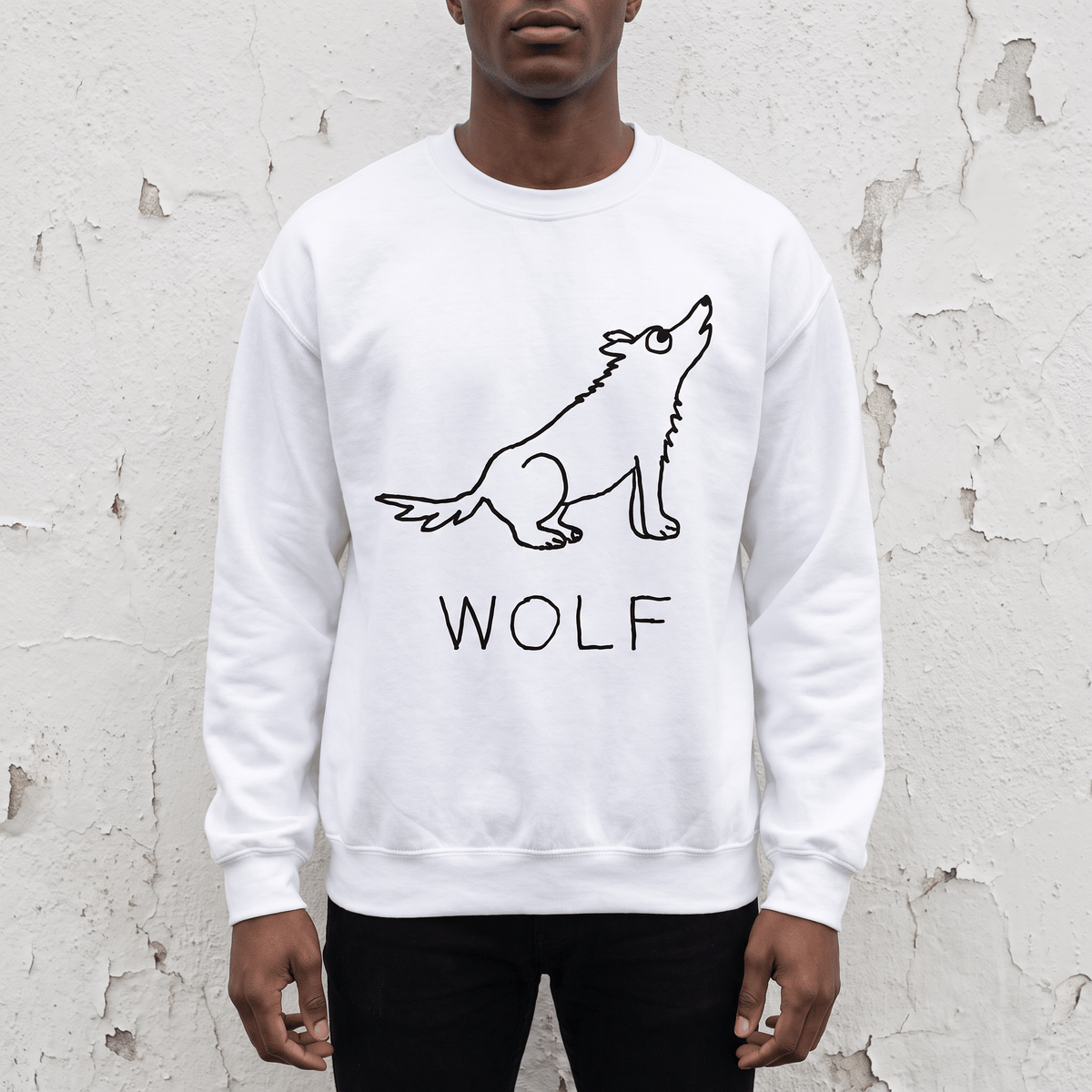Wolf - Crewneck Sweatshirt