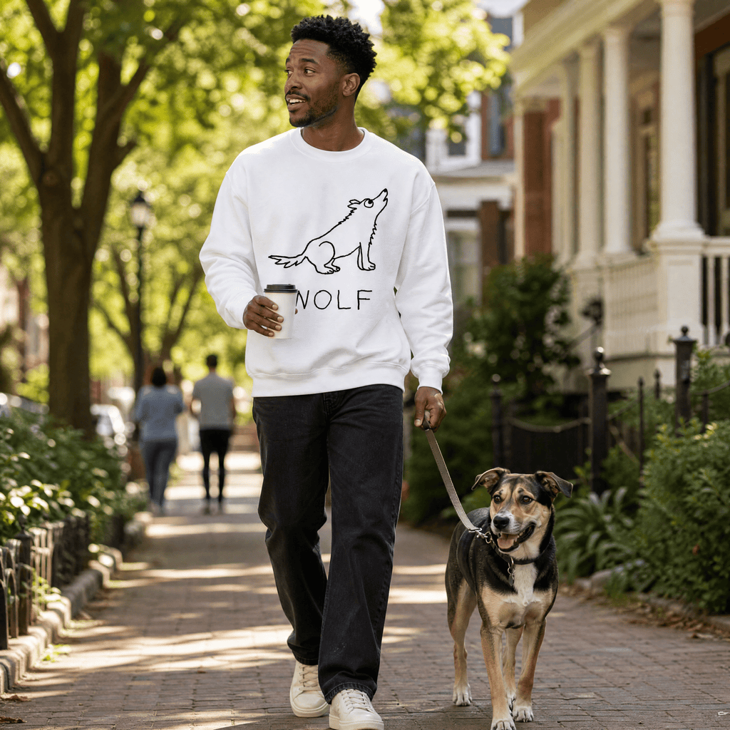 Wolf - Crewneck Sweatshirt