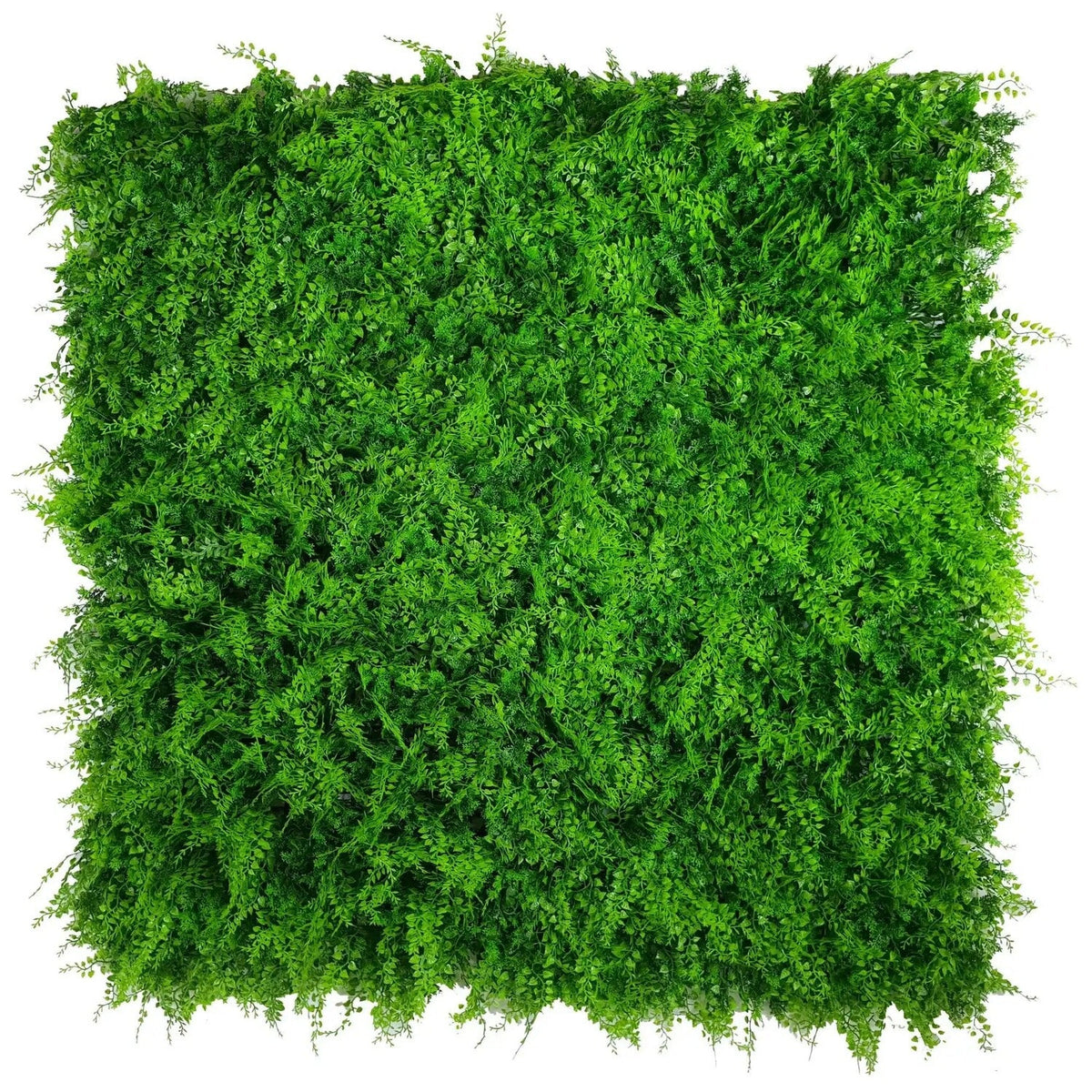Lush Fern Artificial Vertical Garden Green Wall Panel 40×40in 11 SQ FT – UV Resistant – Commercial Grade