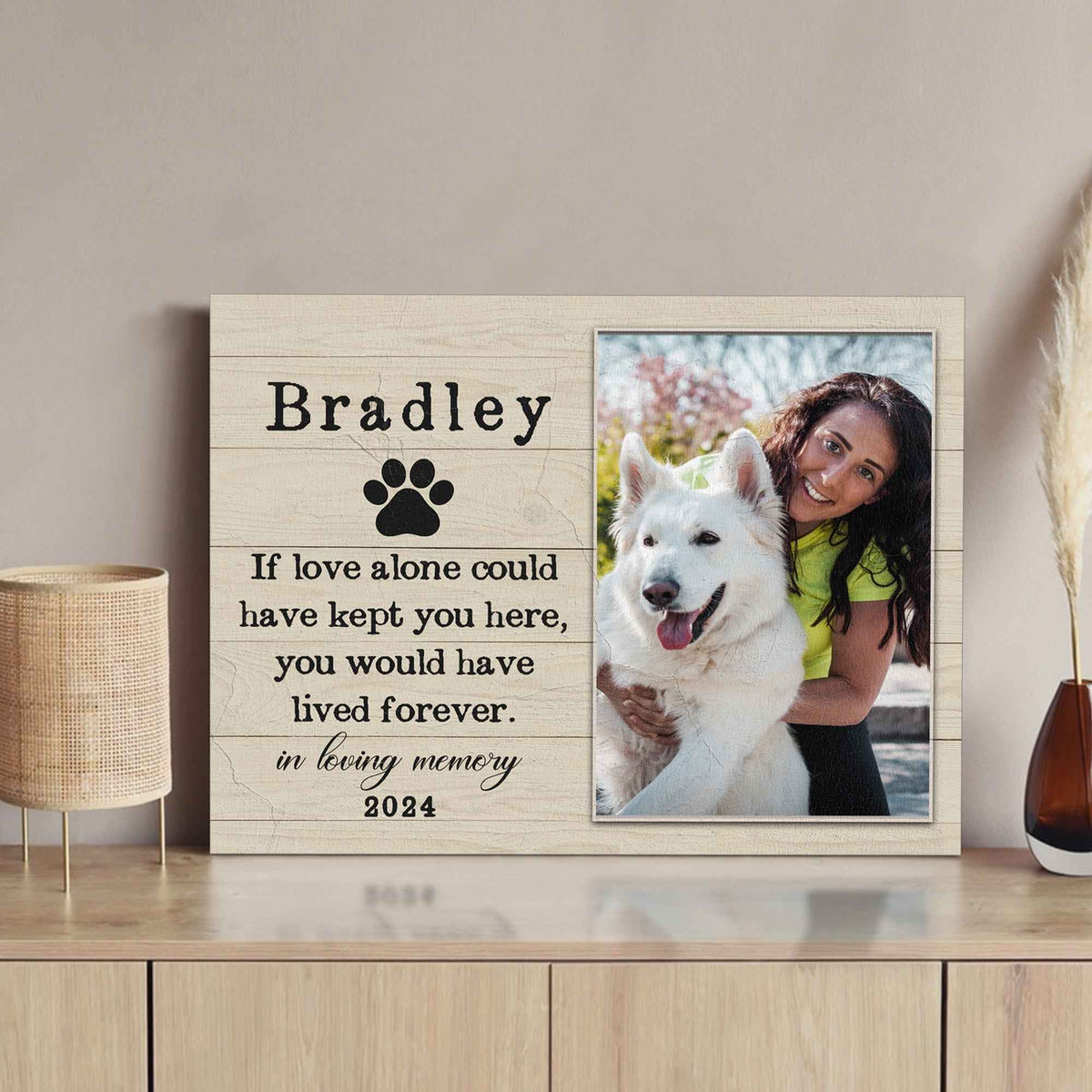 Pet Memorial Sign XII