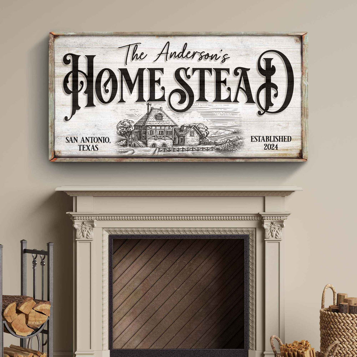 Homestead Sign X