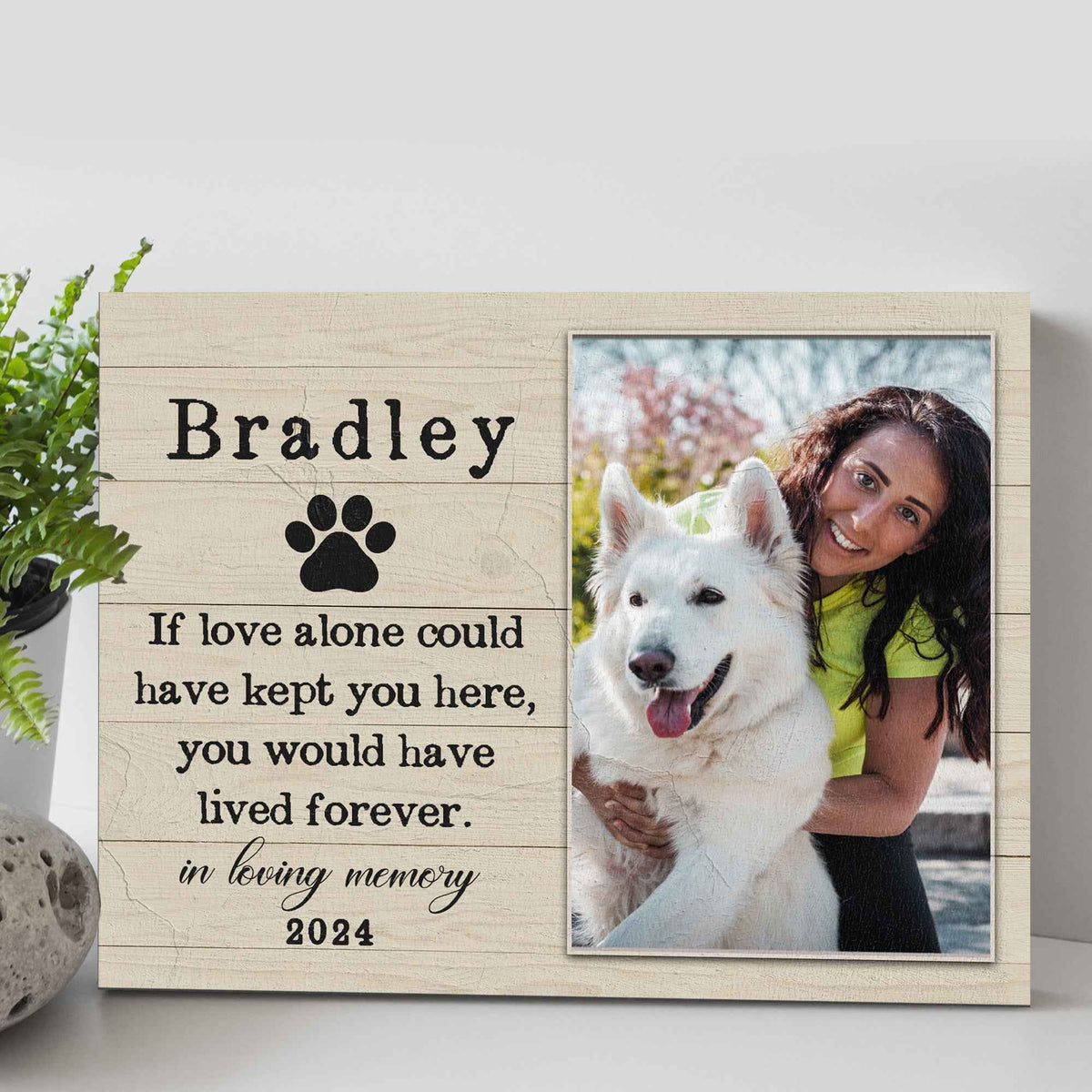 Pet Memorial Sign XII