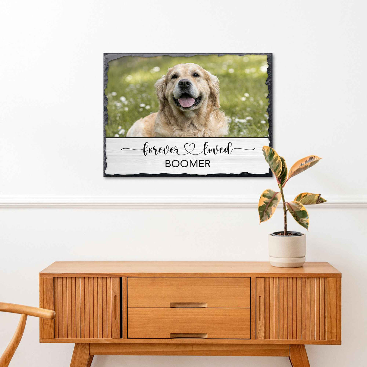 Pet Memorial Sign Forever Loved