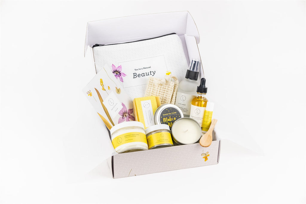 Sunshine in a Box – Natural Citrus Bath & Body Gift Set