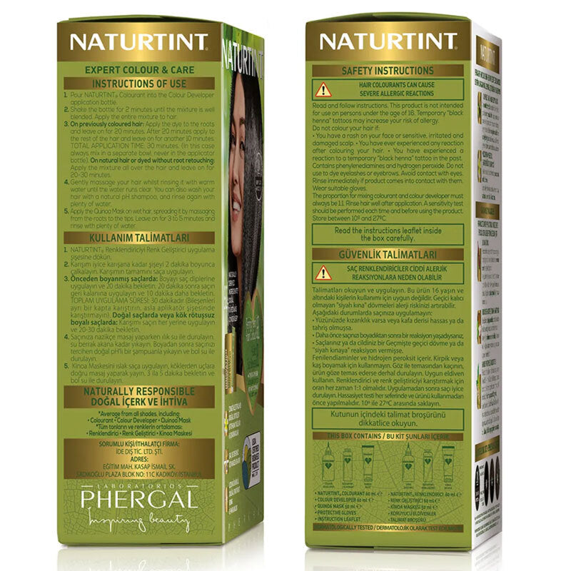 Naturtint Permanent Hair Color 3N Dark Brown 170ml