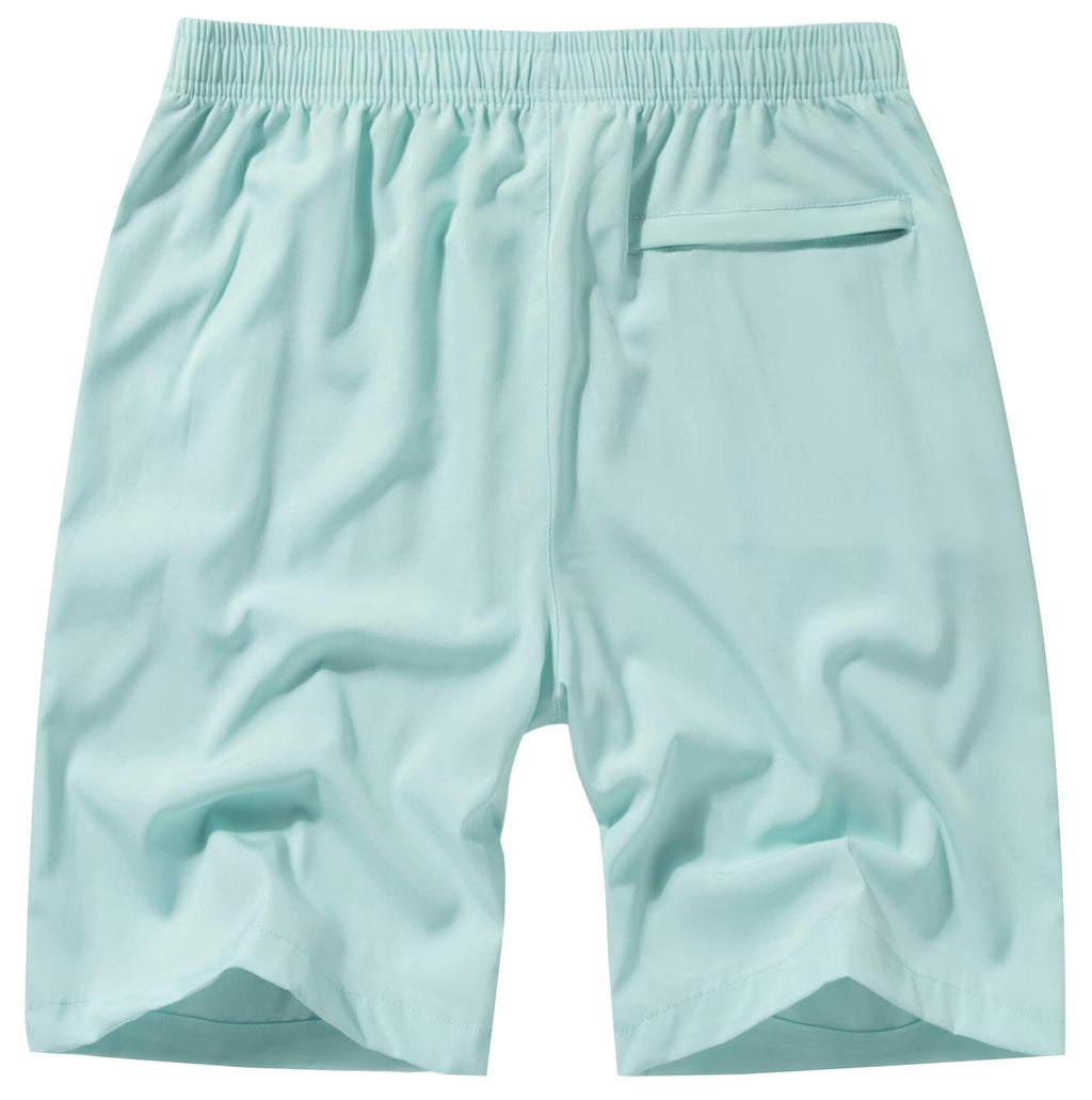 Vcansion Men's Outdoor Hiking Quick Dry Shorts Pea Green Size 4XL 39-40