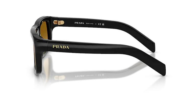 Prada 0PR D11S Men's Sunglasses with Classic Square Frame 54mm
