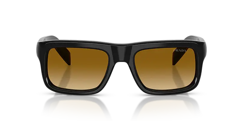 Prada 0PR D11S Men's Sunglasses with Classic Square Frame 54mm
