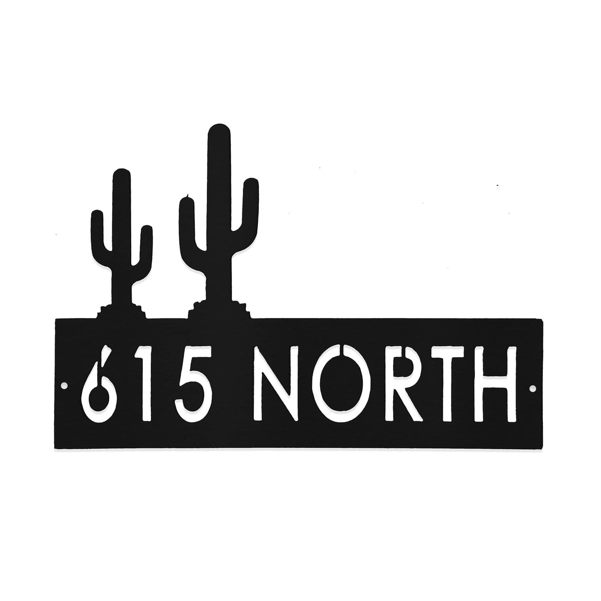 [COL] Landscape Address Plaque - 4 Styles - Circular Address Plaque for House Numbers