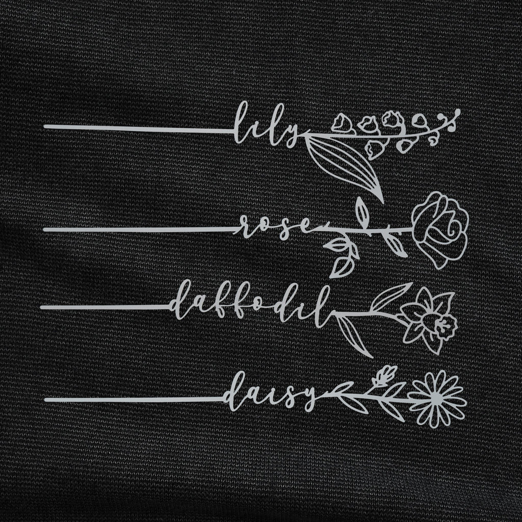 [COL] Flower Pick- Set of 3 Metal Flowers