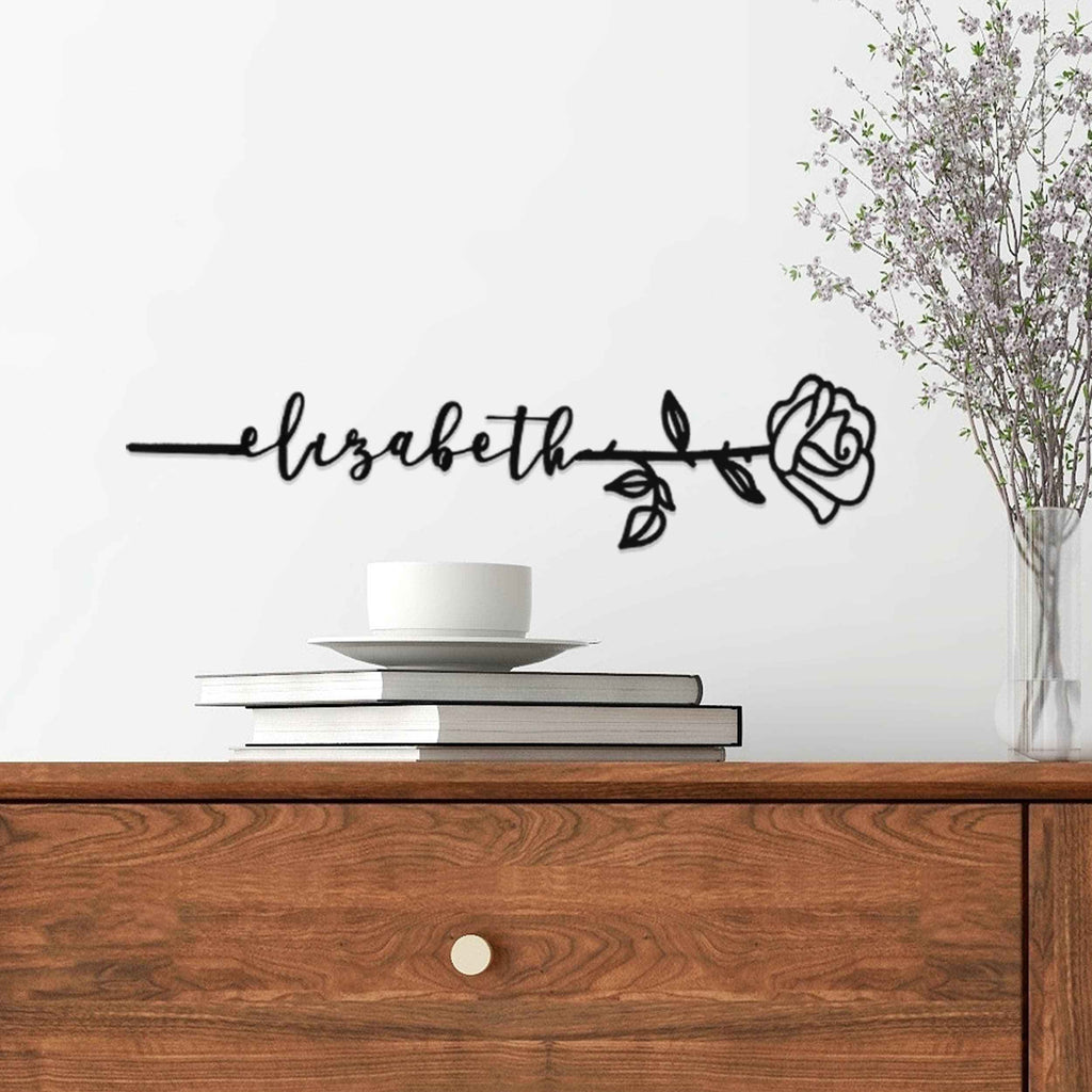 [COL] Flower Pick- Set of 3 Metal Flowers