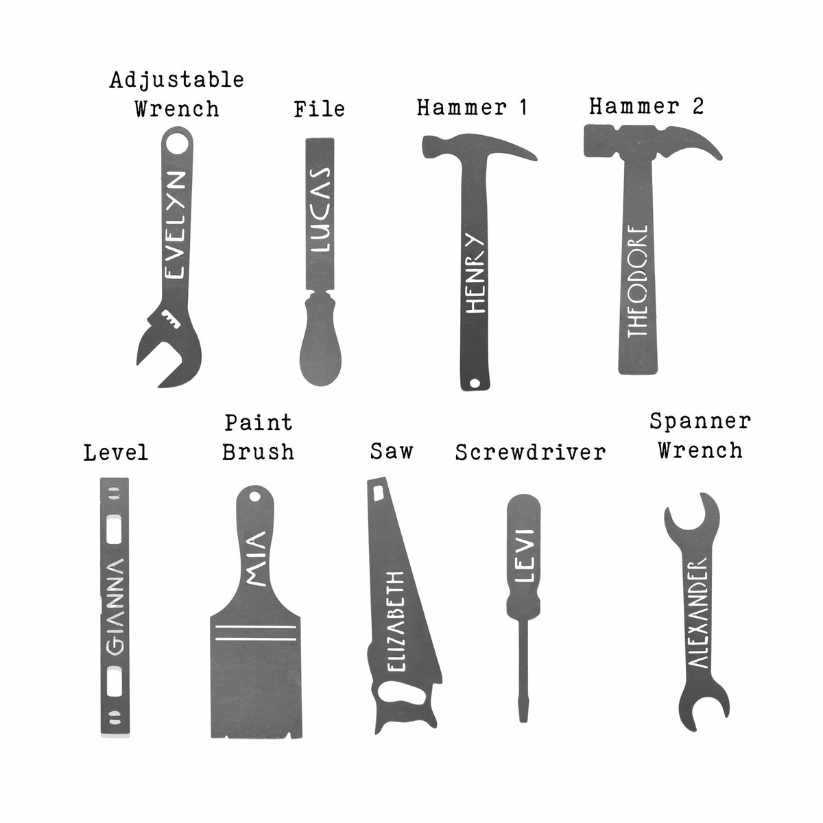[COL] No One Else Measures Up to Dad Family Name Sign - Custom Fathers Day Gifts