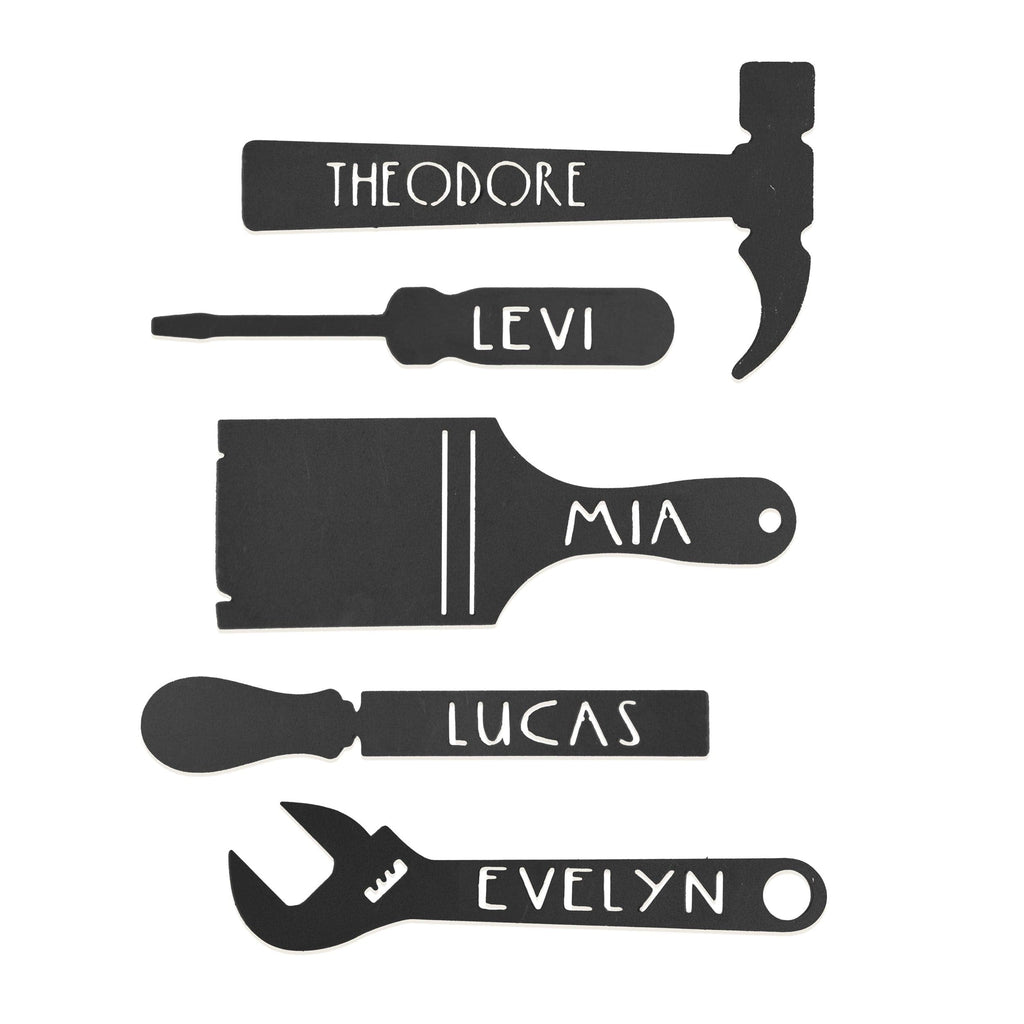 [COL] No One Else Measures Up to Dad Family Name Sign - Custom Fathers Day Gifts