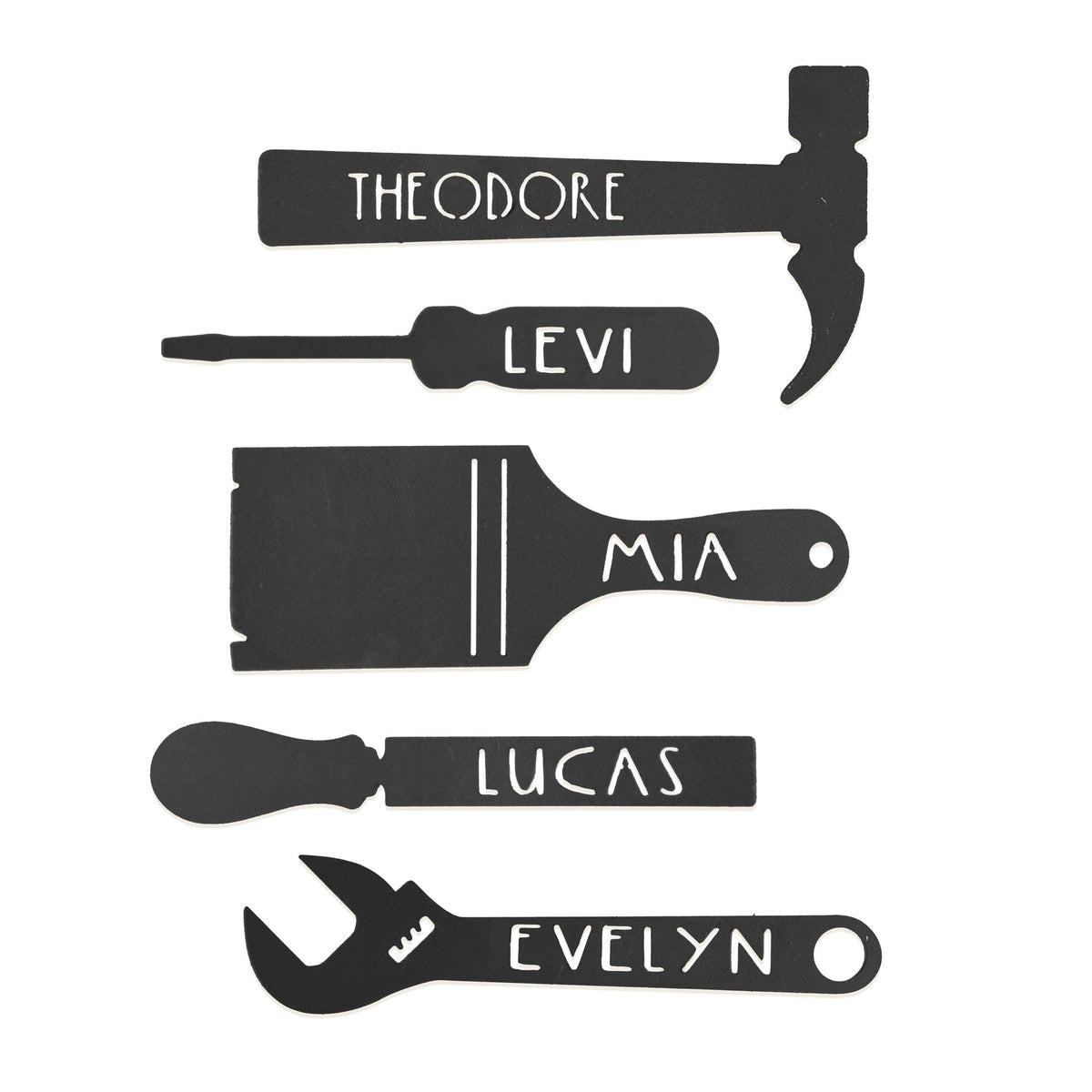 [COL] No One Else Measures Up to Dad Family Name Sign - Custom Fathers Day Gifts