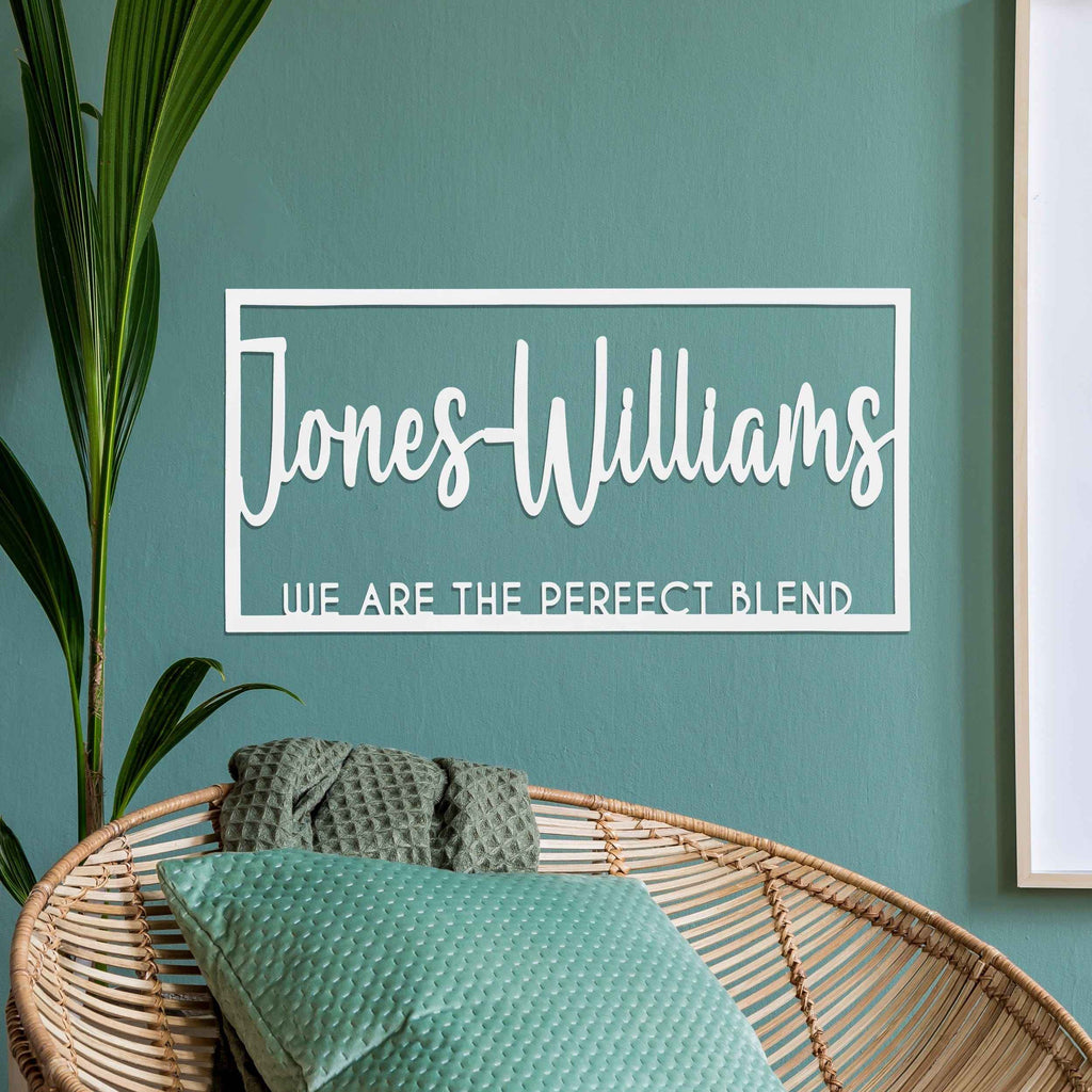 [COL] This is Us Family Name Sign - House Name Sign Metal Wall Decor