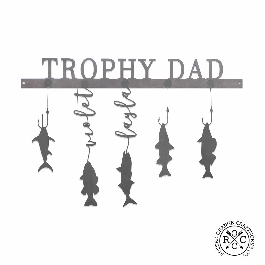 [COL] Reely Great Family Names Fish Sign Personalized - Father's Day, Dad, Grandpa