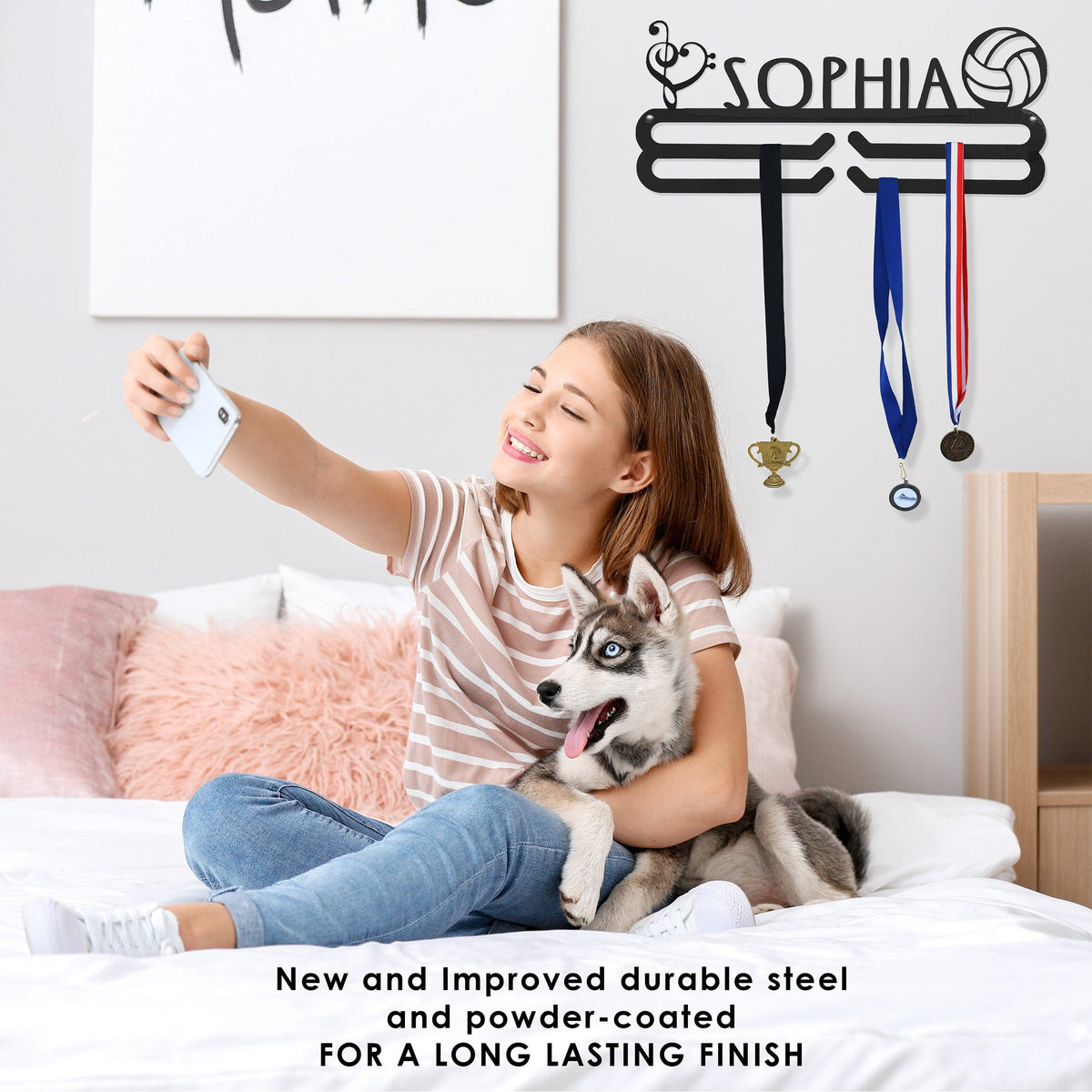 [COL] Medal Holder - 30+ Styles - Medal Hanger Holder Display Rack for Awards or Ribbons