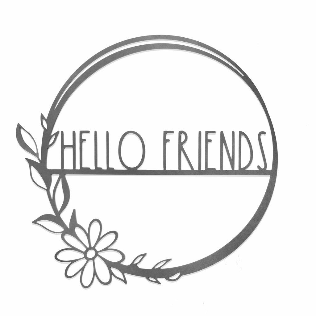 [COL] Flower Shop Collection - Personalized Family Custom Name Wall Sign for Wreath