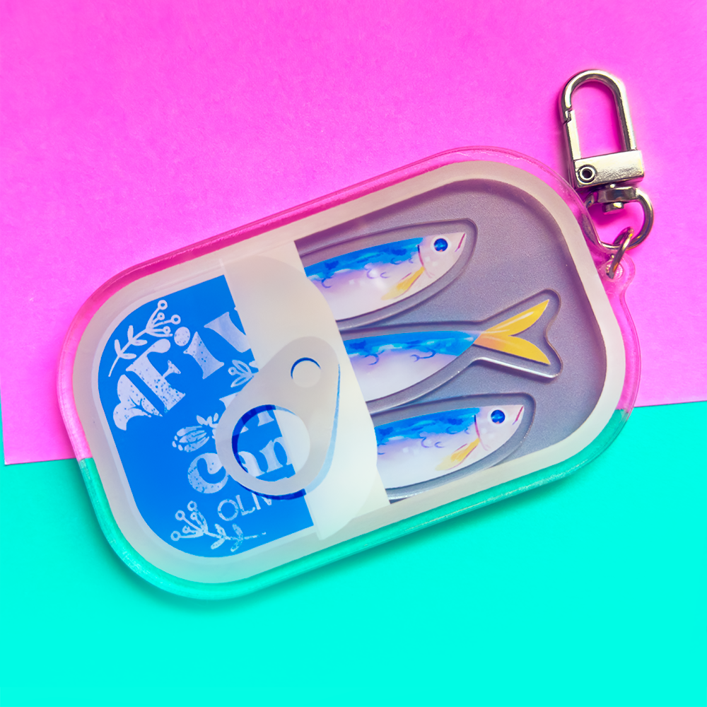 [PREORDER] Tinned Fish Shaker Charm