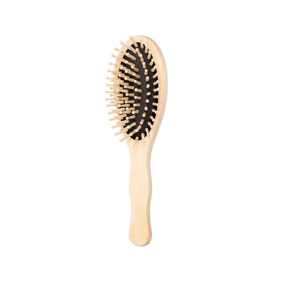 Lionesse Wooden Oval Hair Brush for Smooth Styling 1 pc