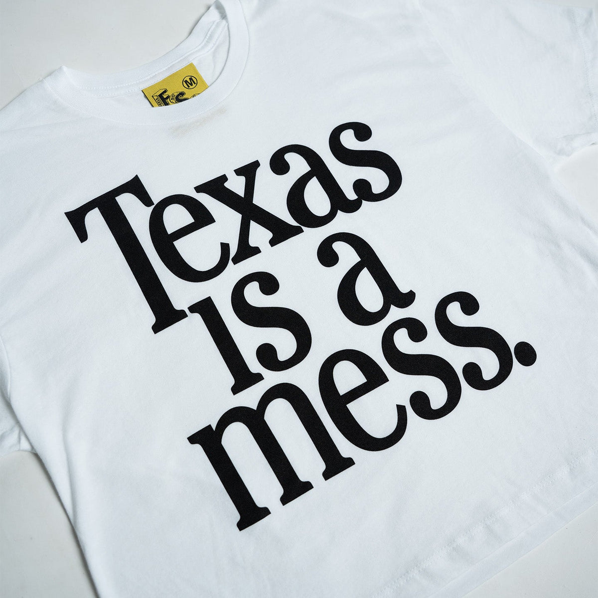 Texas Is A Mess Crop Top - LAST CHANCE!