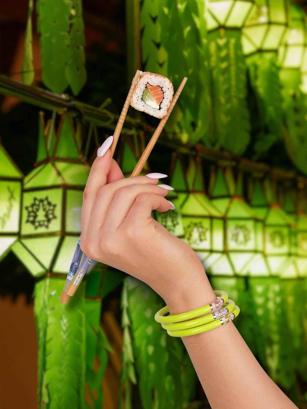 Budhagirl Three Kings All Weather Bangles® (AWB®) - Wasabi