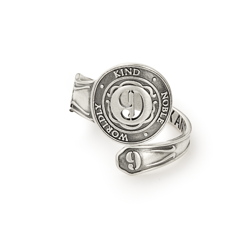 Number Spoon Ring